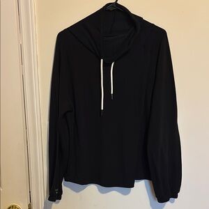 Peace Love World Black Hoodie